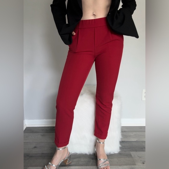 Red Dress Pants - Picture 3 of 9